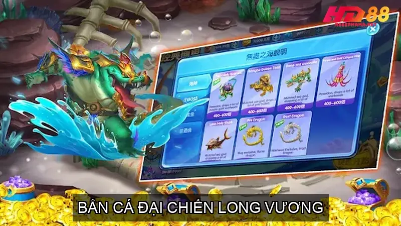 Bắn Cá Long Vương - Khám Phá Thế Giới Đại Dương Huyền Bí 4 Bắn Cá Đại Chiến Long Vương