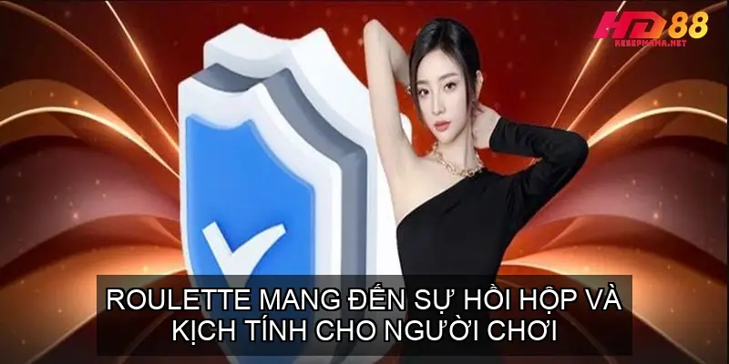 Roulette là một trò chơi may rủi kinh điển