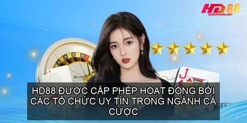 Tiến Lên Miền Nam Online Nhà Cái HD88 - Đánh Giá Chi Tiết 4 HD88 được cấp phép hoạt động bởi các tổ chức uy tín