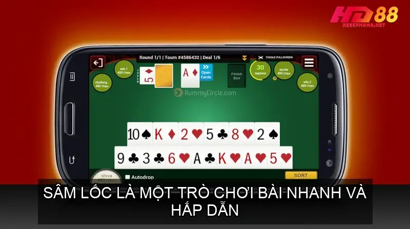 Top 5 Game Bài 3D Online Hấp Dẫn Nhất Tại Nhà Cái HD88 3 Sâm Lốc là một trò chơi bài nhanh và hấp dẫn